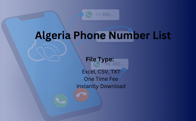 Algeria Phone Number List