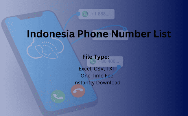 Indonesia Phone Number List