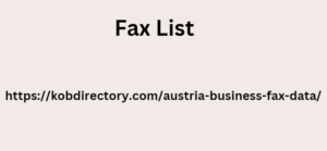 Fax Lists